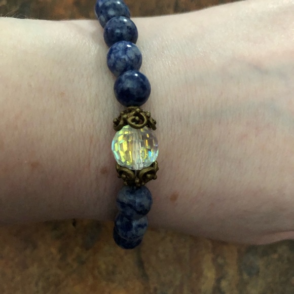 Sodalite Crystal Bracelet - Picture 8 of 8
